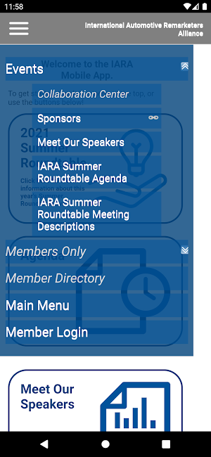 IARA Mobile App Screenshot 1