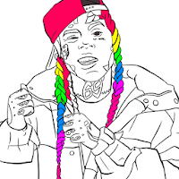 How to Draw 6ix9ine