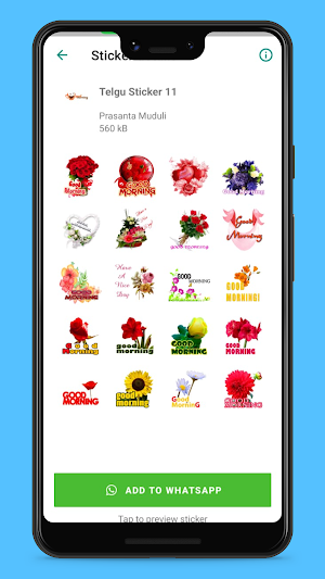 Telugu Stickers Screenshot 1