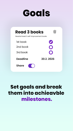 Atomicly: Social habit tracker Screenshot 2