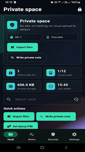 Calculator: Secret Vault Screenshot 3