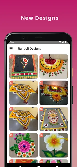Simple Rangoli Designs Screenshot 1