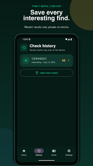 Fancy Serial Number Checker Screenshot 0