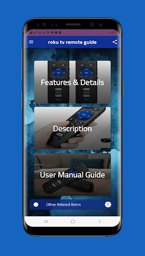 roku tv remote guide Screenshot 0