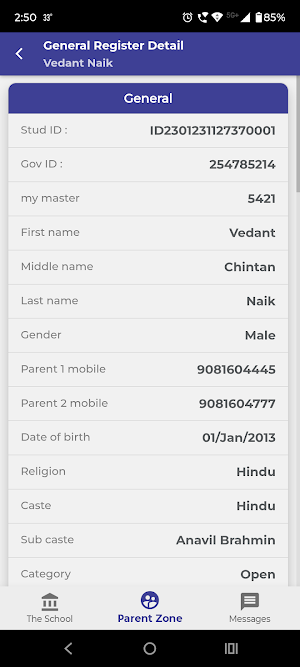 N D Kothari School Screenshot 2