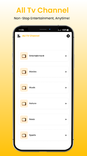 Live Cricket TV App Screenshot 0