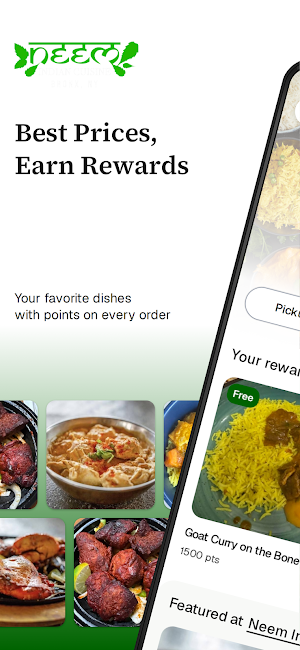 Neem Indian Cuisine Screenshot 0