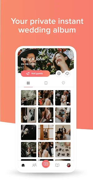 WedShoots - Wedding Photo Sharing Screenshot 0