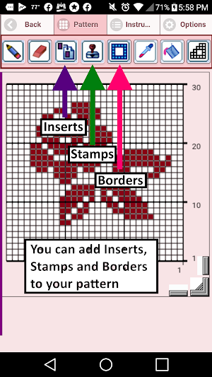 Crochet Graphghan Pattern Creator Screenshot 2