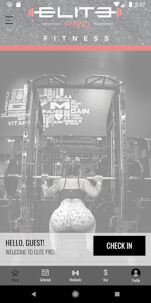 Elite Pro Fitness Screenshot 1