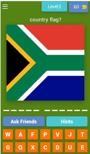 Country Flag Quiz Screenshot 2