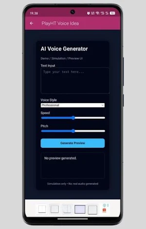 PlayHT Voice to Ai Teks Guia Screenshot 3