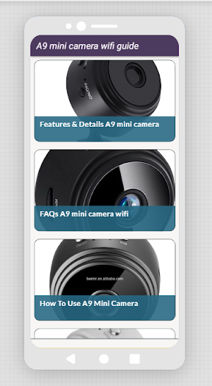 A9 mini camera wifi app guide Screenshot 2