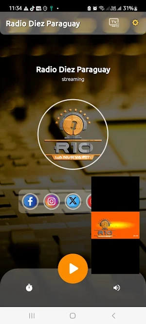 Radio Diez Paraguay Screenshot 2