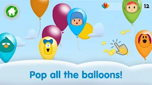 Pocoyo Pop: Balloon Game for children Screenshot 1