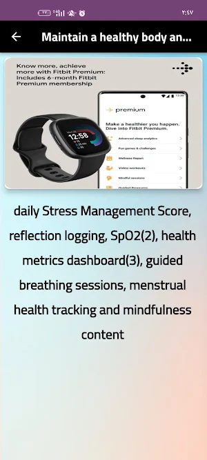 Fitbit Versa 4 guide Screenshot 2
