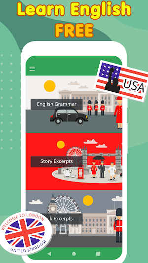 English Grammar:Free learn regular&irregular verbs Screenshot 0
