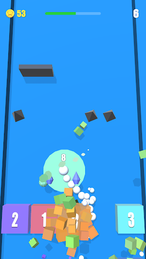 Snake dash - Cube breaker Screenshot 3