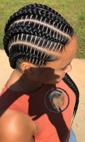 Cute Cornrow Hairstyles Screenshot 2