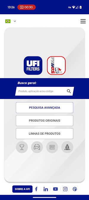 Catálogo UFI Filters Screenshot 0