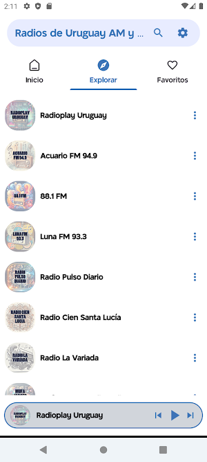 Radios de Uruguay AM y FM Screenshot 2