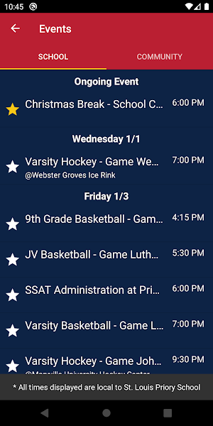 Saint Louis Priory School Screenshot 1