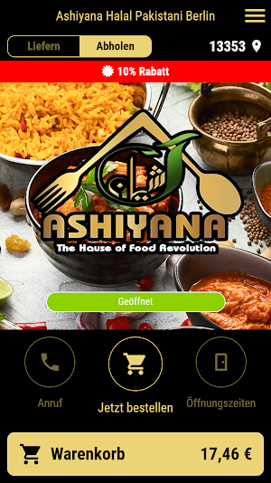 Ashiyana Halal Pakistani Screenshot 0