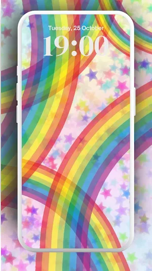 Rainbow Wallpaper Screenshot 2