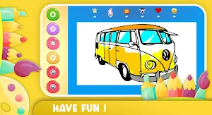 Cars Coloring Book Screenshot 1