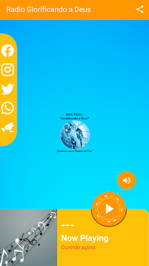 Web Radio Glorificando a Deus Screenshot 2