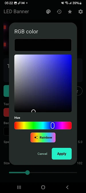 LED Banner and Text Scroller Screenshot 3