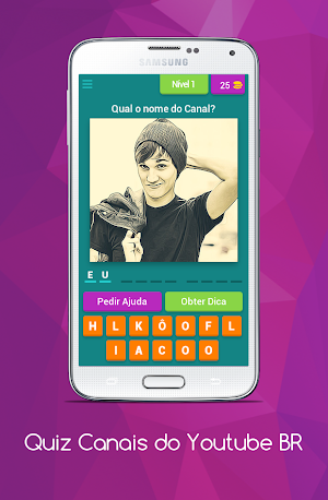 Quiz Canais Youtubers Brasil Screenshot 0