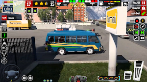 Mini Bus Driving Game 3D Screenshot 0