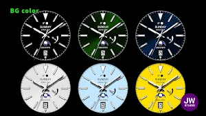 JW160 jwstudio watchface Screenshot 3