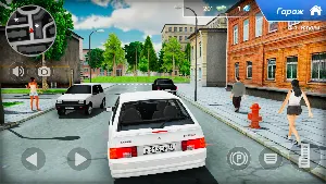 Lada 2113 Russian City Driving Screenshot 1
