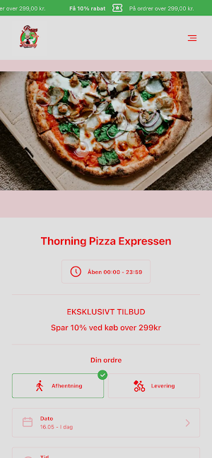 Thorning Pizza Expressen Screenshot 0