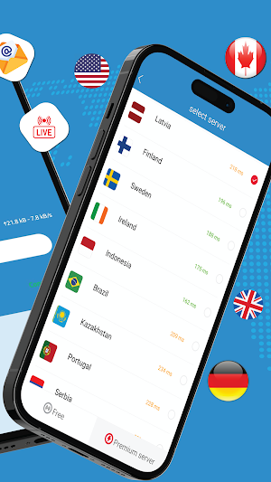 A3Z VPN 2023 - Secure Proxy Screenshot 1