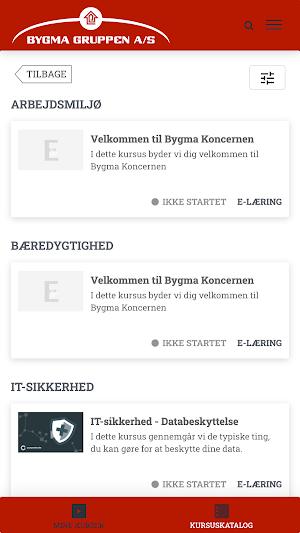 Bygma Læringsportal Screenshot 3