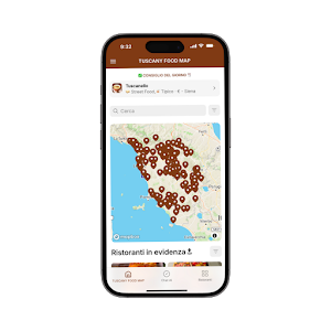 Tuscany Food Map Screenshot 0
