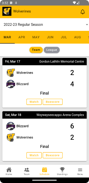 Waywayseecappo Wolverines Screenshot 2