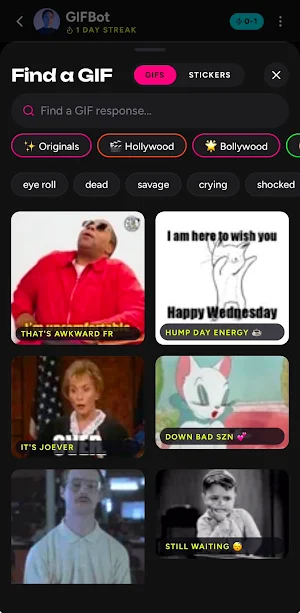 GifPong Messenger Screenshot 0