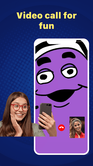 Grimace Call Sim: Audio|Video Screenshot 2