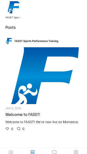 FASST Sports Performance Screenshot 1