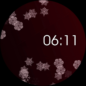 TicWatch Snowflakes Screenshot 0