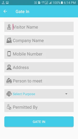 Prime Ispat Gate Management Screenshot 3