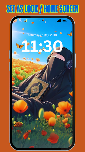 Hijab Girls Wallpaper HD 4K Screenshot 2