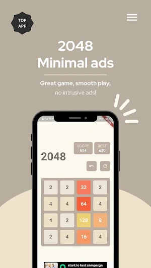 Smooth 2048 Screenshot 2
