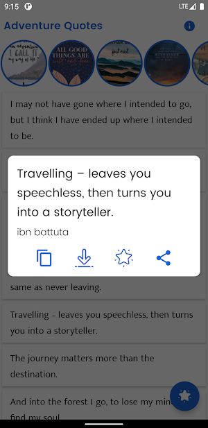 Adventure Quotes and Sayings Screenshot 1