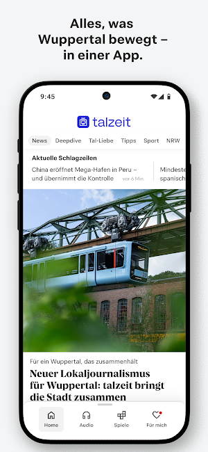 talzeit - Wuppertal News Screenshot 0