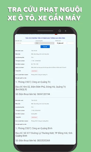 Tra cứu phạt nguội xe ô tô Screenshot 2
